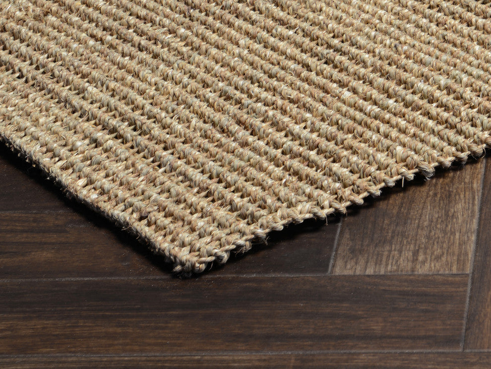 Shore Handwoven Seagrass Rug, Natural by Kosas Home, 9'x12'