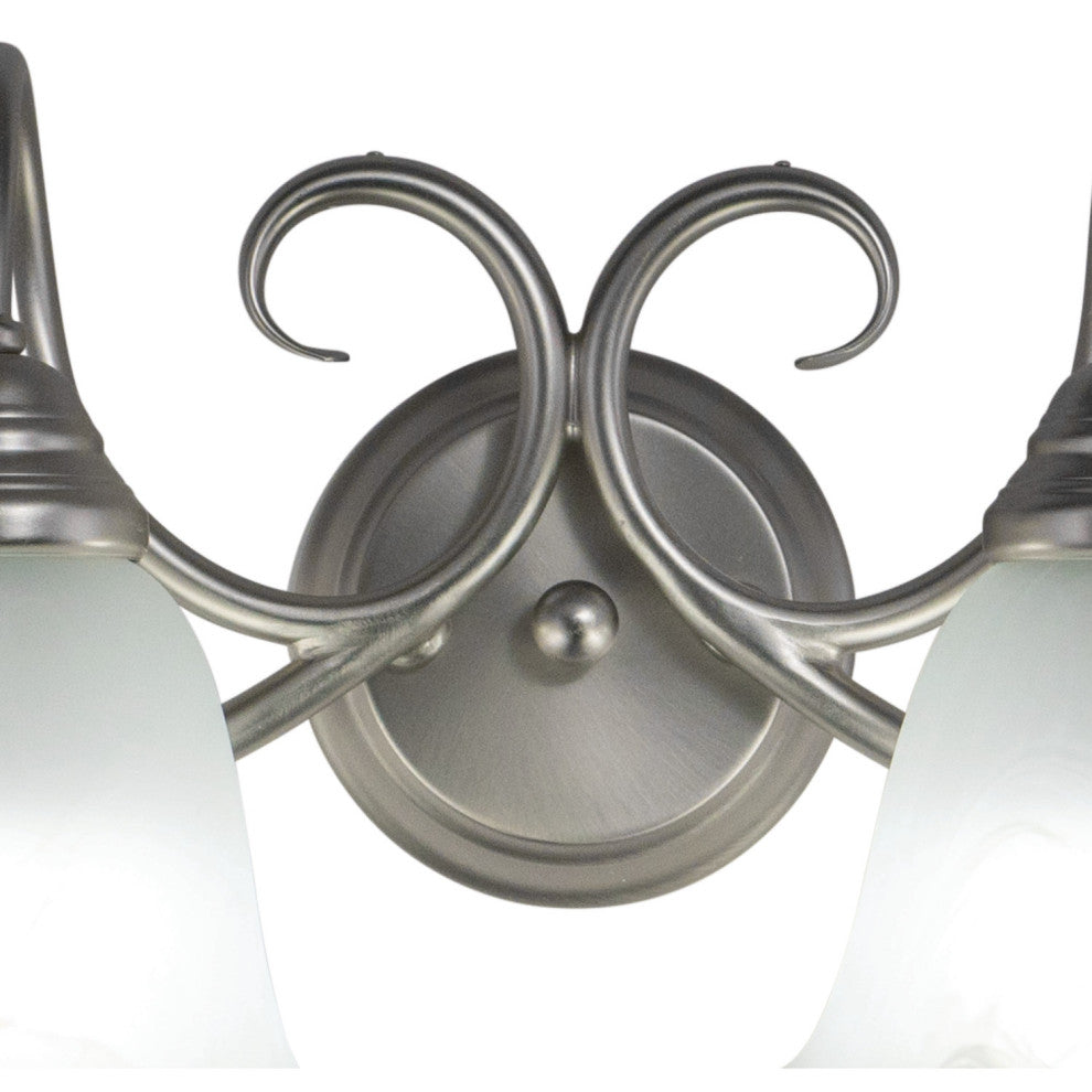 Bella 4-Light Vanity, Brushed Nickel