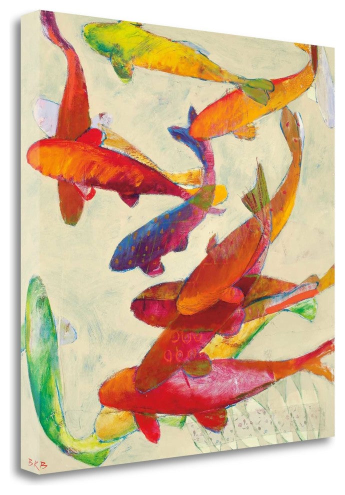 "Tangled" By Brenda K. Bredvik,Ready to Hang Giclee Print on Gallery Wrap Canvas