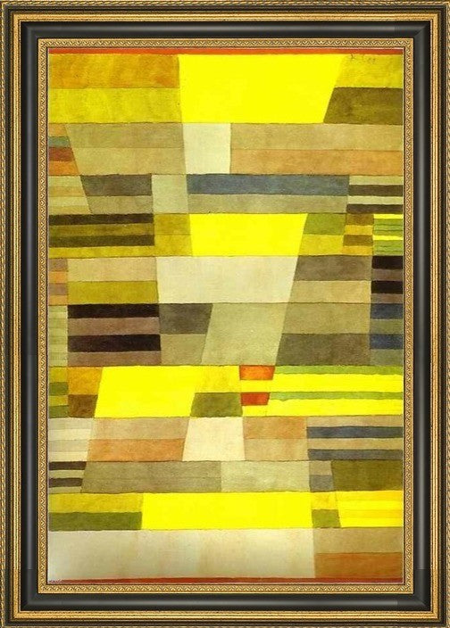 Paul Klee Monument - 16" x 24" Framed Premium Canvas Print