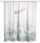 Graphic Winter Forest Scence 71x74 Shower Curtain
