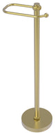 European Style Toilet Tissue Stand, Satin Brass