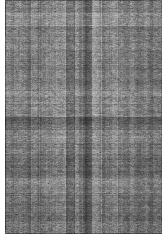 Premium Machine Washable Mayfield AMF548 Gray 3' x 5' Rug