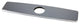 Luxier Kitchen Faucet Single-Hole Deck Plate, 10", Chrome
