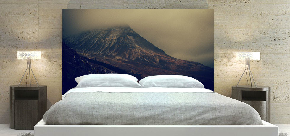 "Mountain In The Midst" Headboard