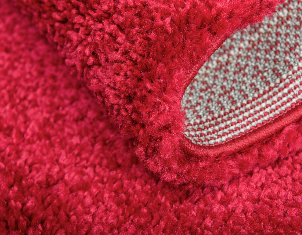 Unique Loom Red Calabasas Solo 2' 2 x 3' 0 Area Rug