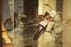 1942 INDIAN MODEL 741 GREY MOTORCYCLE 1:7 scale model Motorcycle metal Decor