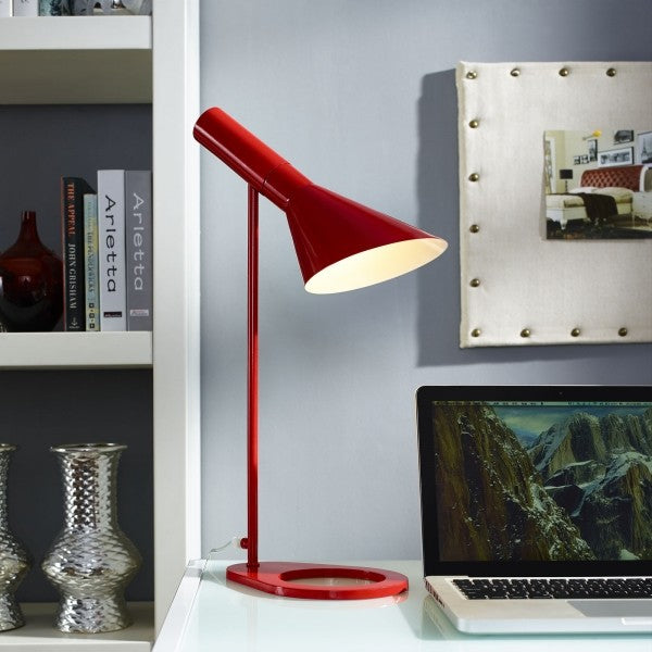 Red Flashlight Table Lamp