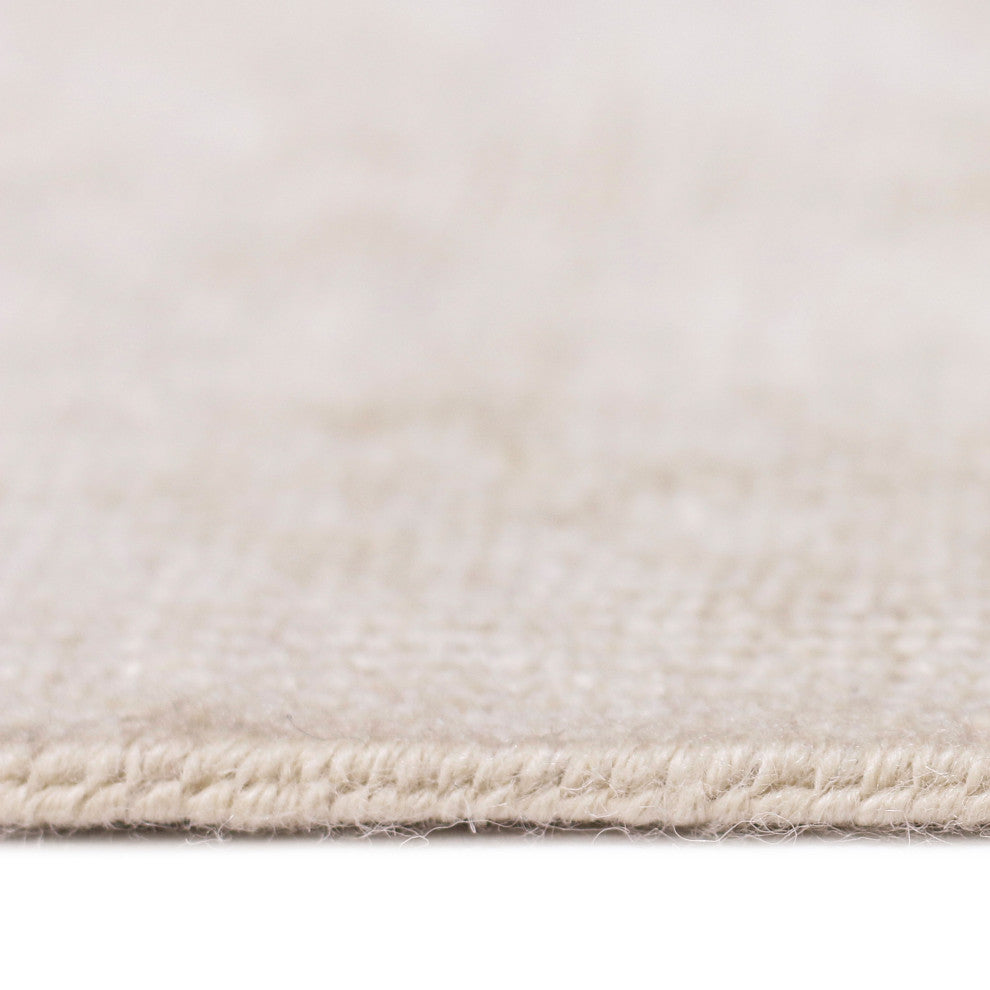 Ainsley Clara Area Rug, Beige, 10' x 14', Bordered