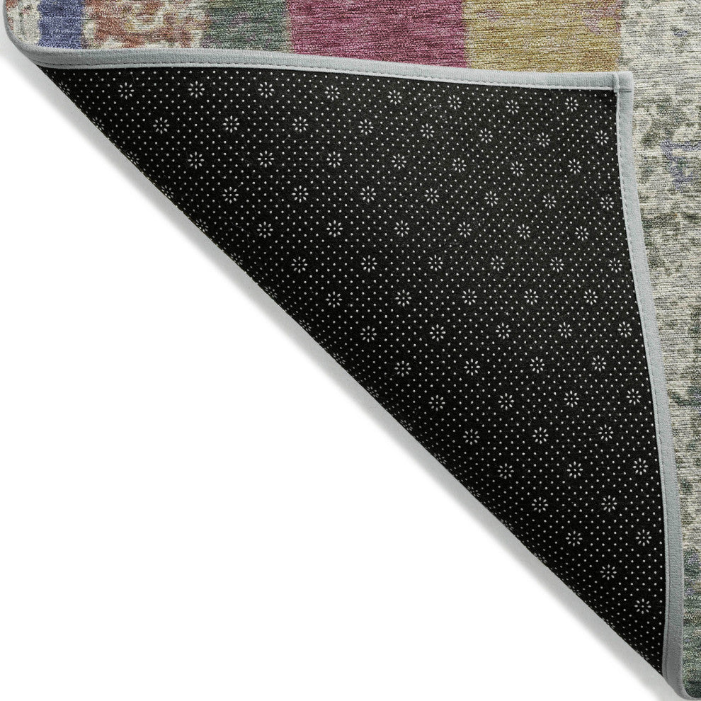 Machine Washable Indoor/Outdoor Chantille ACN1910 Blush 1'8" x 2'6" Rug