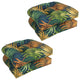 19" U-Shaped Patterned Tufted Dining Chair Cushions, Set of 4, Laperta Monsoon