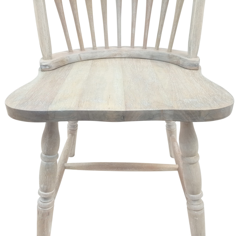 Windsor Dining Chair, Natural Driftwood