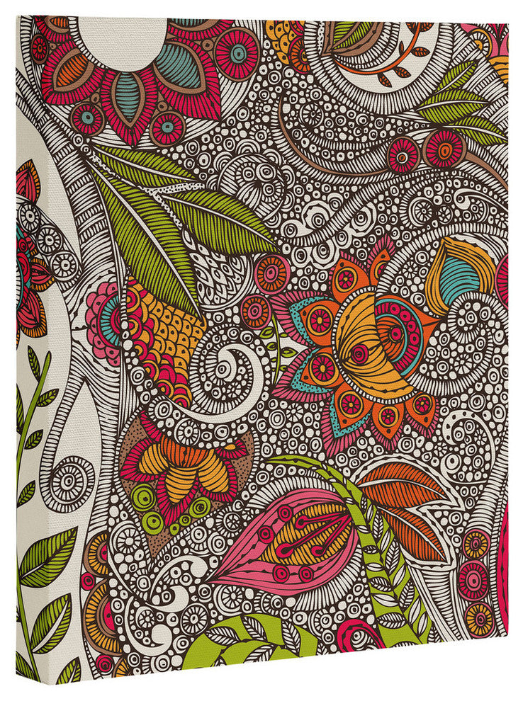 Deny Designs Valentina Ramos Random Flowers Art Canvas