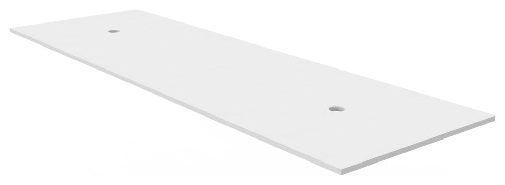 Morden Minimalist Thinner Vanity Countertop, 60"