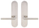 Stockholm Lever, Full Dummy Tubular Pair, Satin Stainless Steel, Left Hand