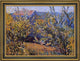 Nicolas Tarkhoff Among the Leaves  Framed Premium Canvas Print, 18"x27"