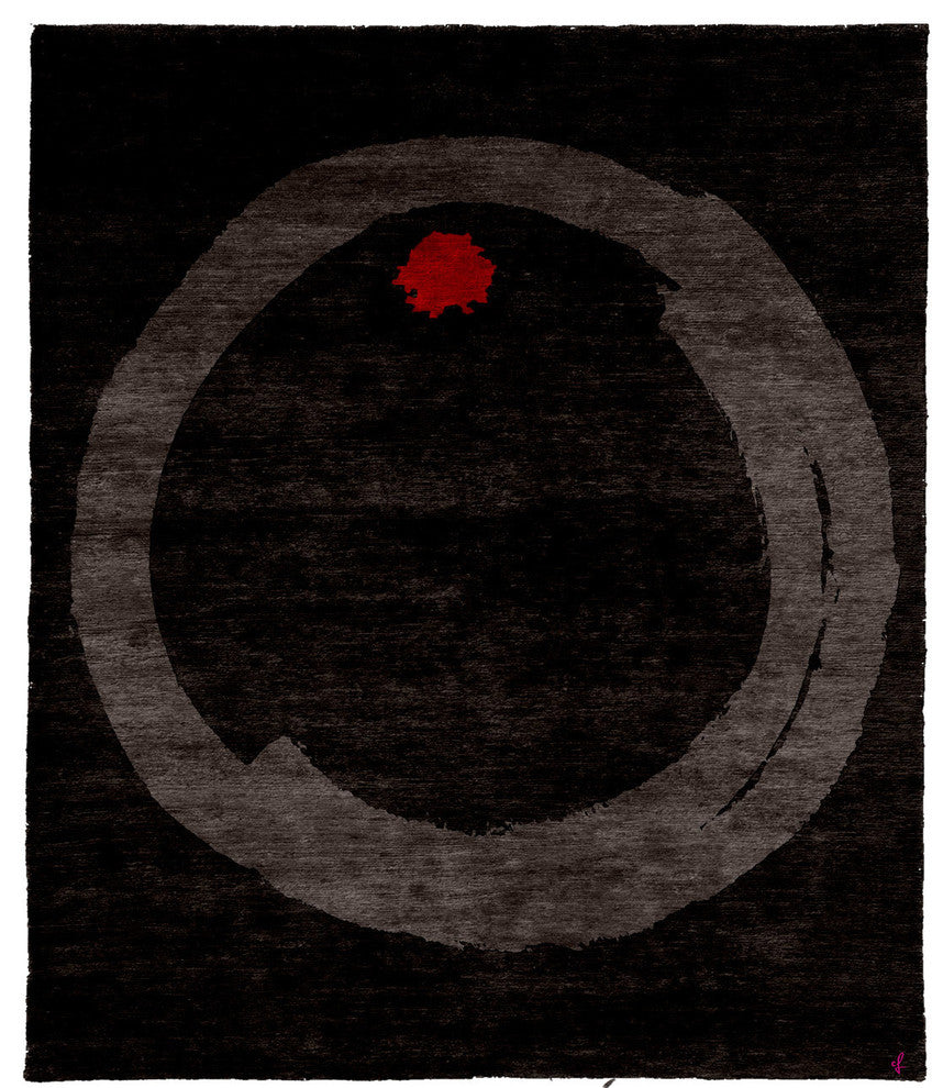 Bijar B Hand Knotted Tibetan Rug, 8' Round