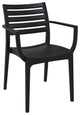 Compamia Artemis 5-Piece Outdoor Dining Set, Black