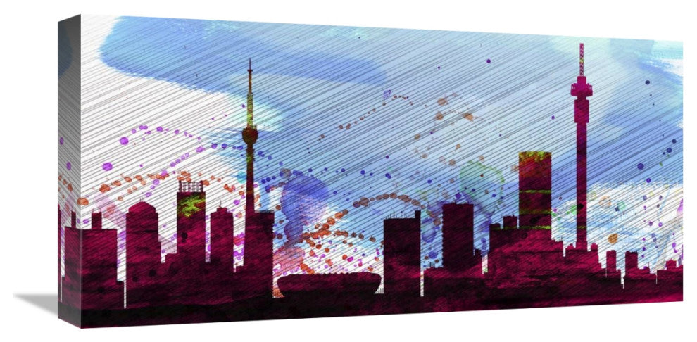 "Johannesburg City Skyline" Fine Art Print
