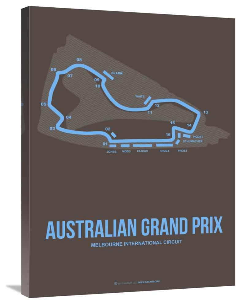 "Australian Grand Prix 2" Fine Art Print