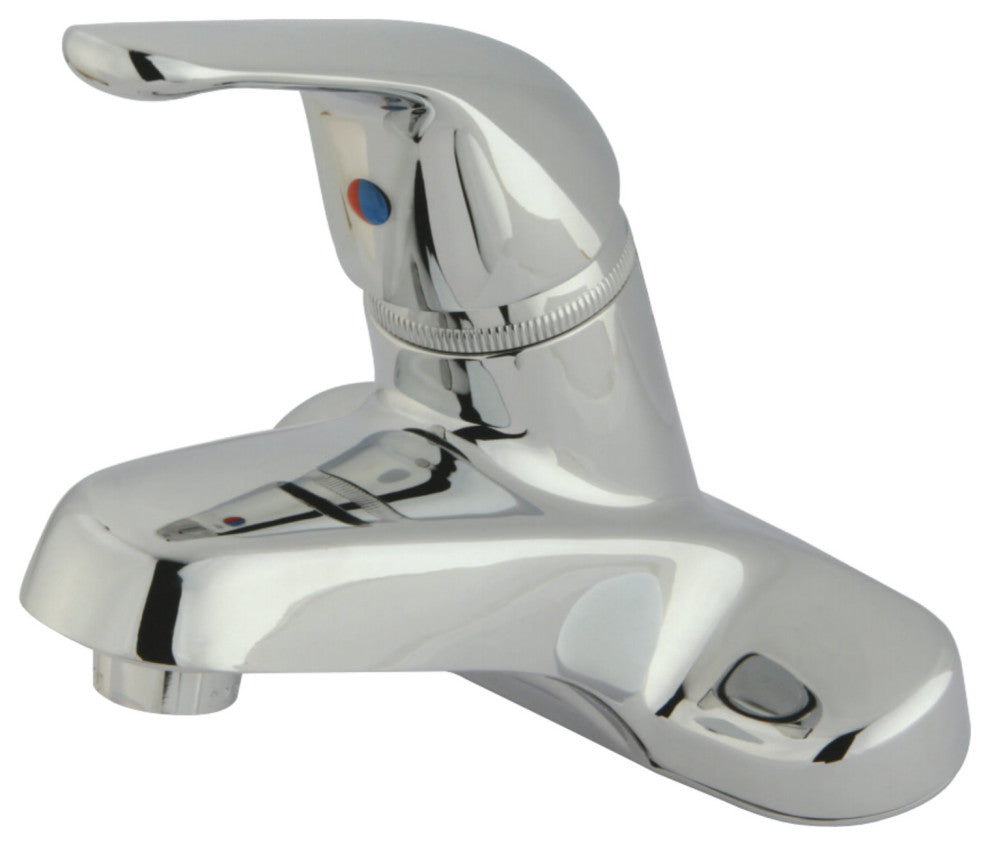Kingston Brass Single-Handle 4" Centerset Bathroom Faucet, Polished Chrome
