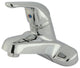 Kingston Brass Single-Handle 4" Centerset Bathroom Faucet, Polished Chrome