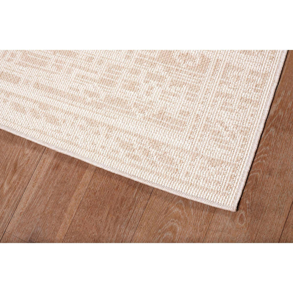 Pavilion Tribal Area Rug, Beige, 2'2"x7'6"