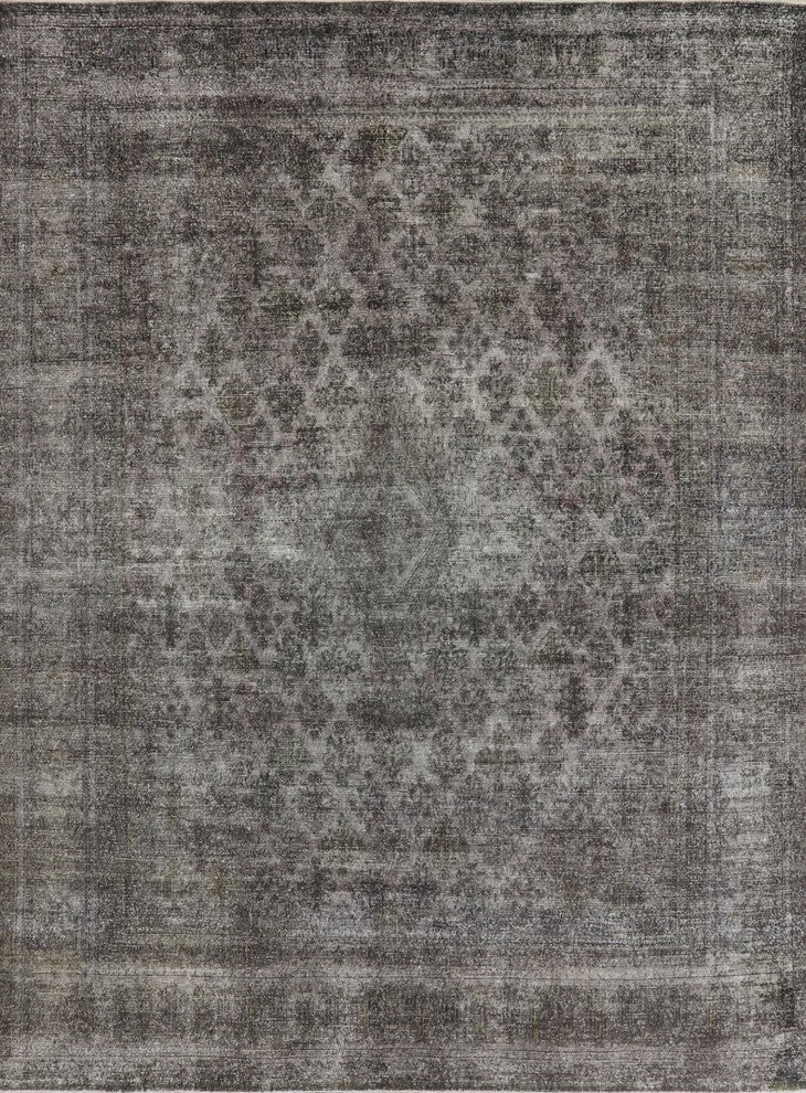 10'x13 Oriental Overdyed Hand Knotted Area Rug, W2049