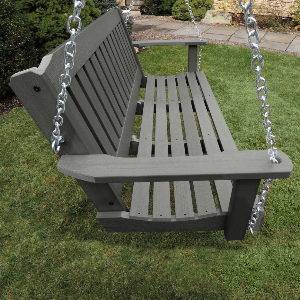 Lehigh Porch Swing, Coastal Teak, 4'