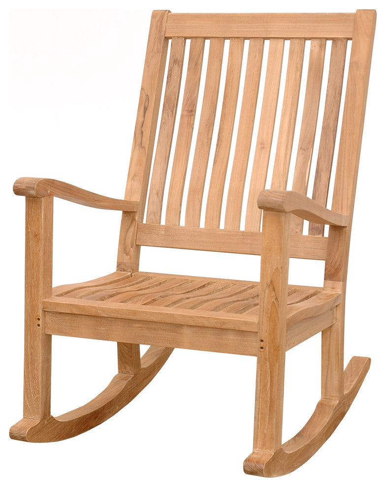 Anderson Teak CHR-101 Wooden Del-Amo Rocking Armchair