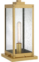 Westover 1-Light Outdoor Lantern, Antique Brass
