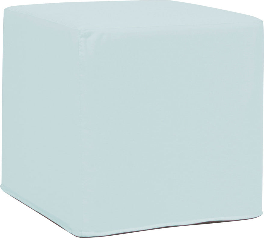 No Tip Block Ottoman with Cover, Seascape Canyon