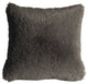 Pillow Decor - Soft Plush Gray 20 x 20 Throw Pillow