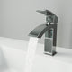 VIGO Satro 7" H Single Handle Single Hole Bathroom Faucet, Chrome