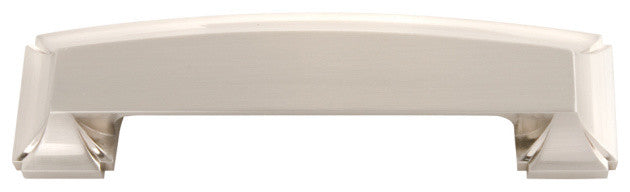 Belwith Hickory 3 " and 96mm Bridges Satin Nickel Cabinet Cup Pull P3234-SN