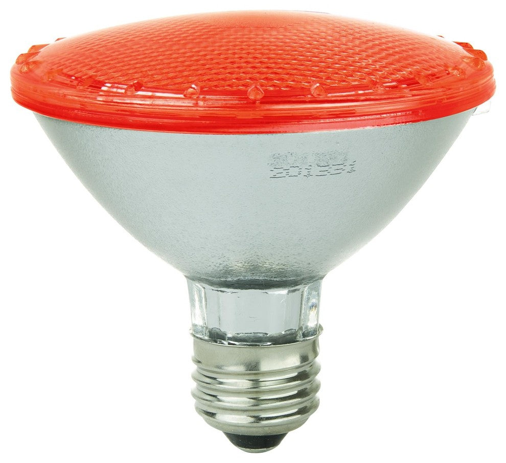 Sunlite Led Par30 Colored Reflector 3W Light Bulb Medium, E26, Base, Red