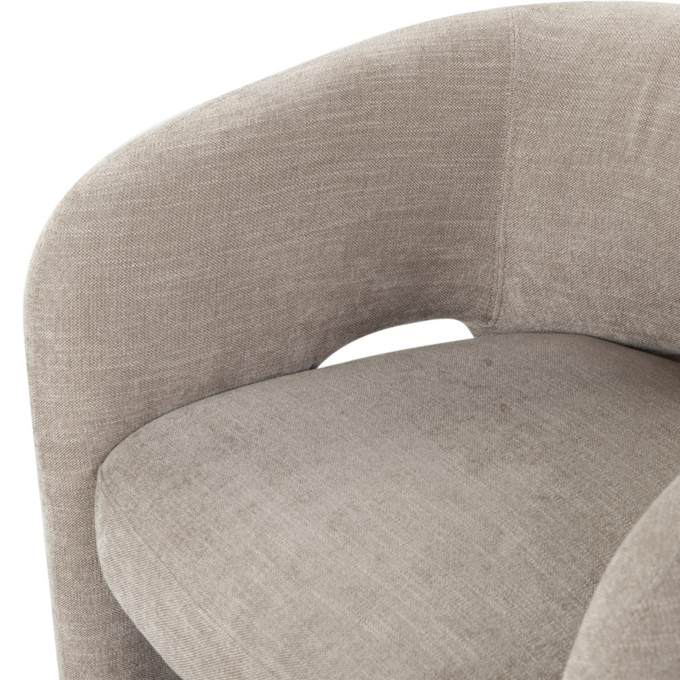 Safavieh Couture Tamlyn Accent Chair, Light Brown