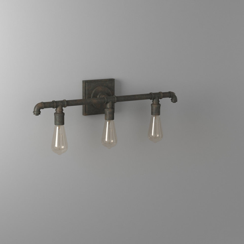Wymer 3-Light Bath Vanity Light, Matte Bronze