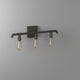 Wymer 3-Light Bath Vanity Light, Matte Bronze