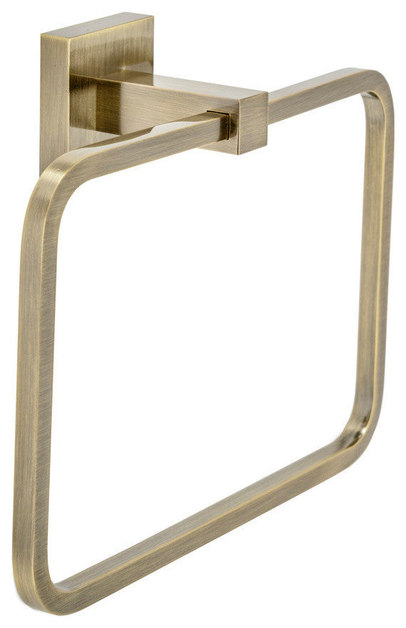 Italia Capri Towel Ring, Bronze