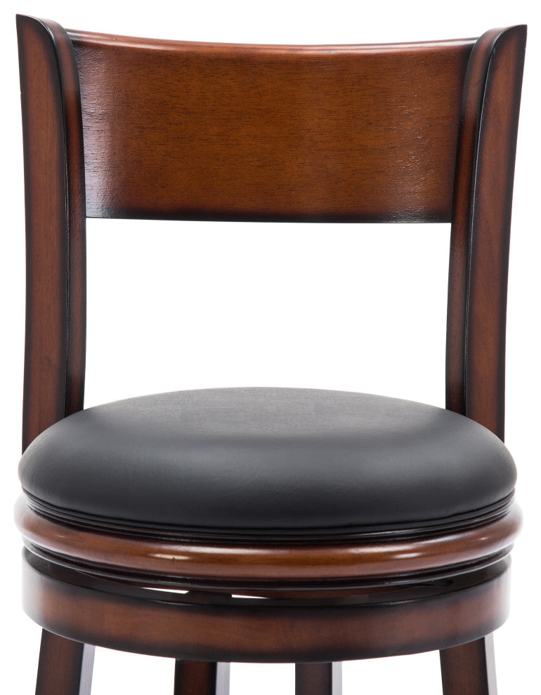 29" Palmetto Swvl Stool, Brandy