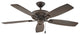 Hinkley Highland 52" Fan, Metallic Matte Bronze