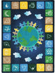 One World 7'8" X 10'9" Area Rug, Color Neutrals