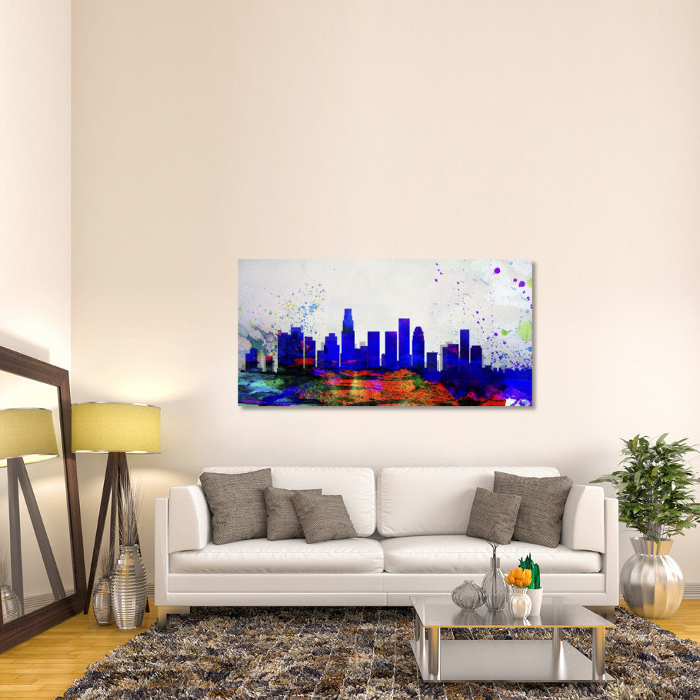 "Los Angeles City Skyline" Fine Art Print