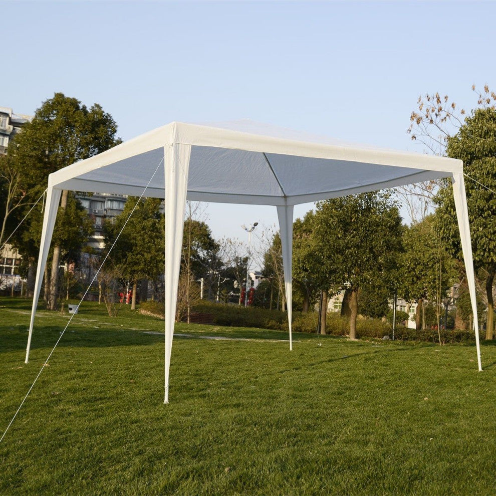 10'x10' Heavy Duty Pavilion Cater Events Outdoor Party Wedding Tent White