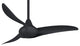 Wave 44" Ceiling Fan, Coal