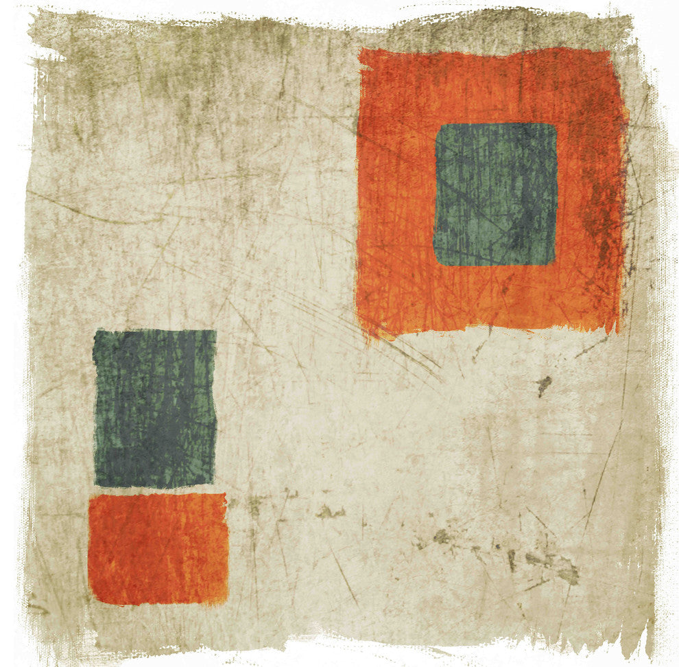 "Textured" Painting Print on Canvas by Irena Orlov