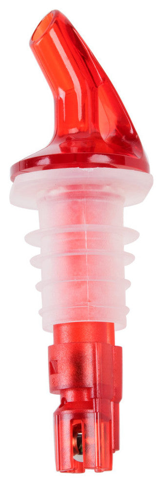 Measured Pour Spouts 1 oz. Pourer, Red, Set of 3