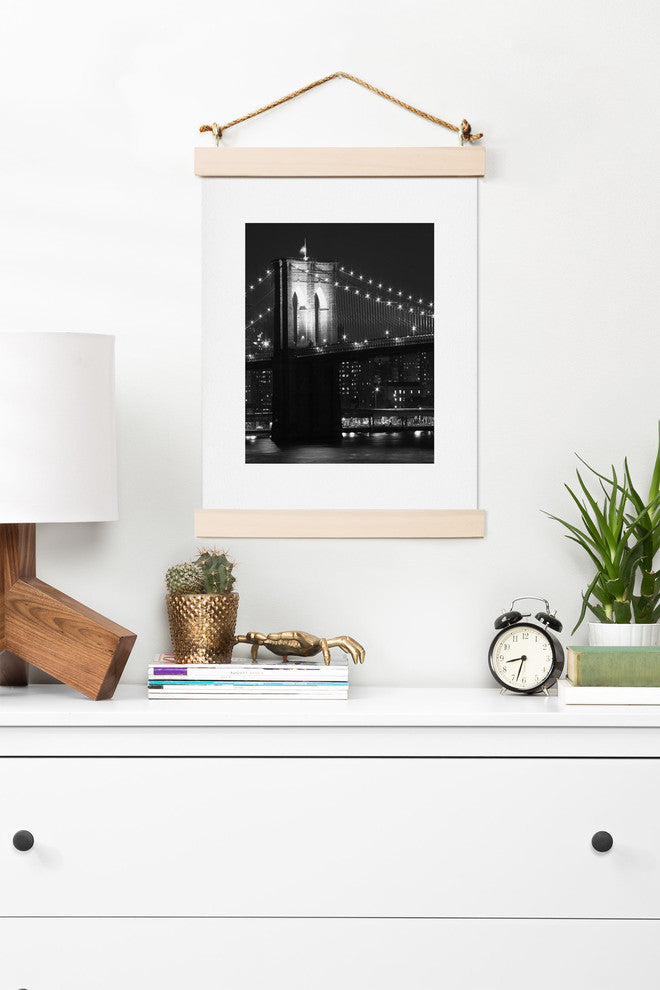 Deny Designs Leonidas Oxby Brooklyn Bridge 125 Art Print