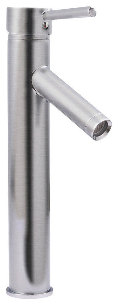 12" Brushed Nickel Single Handle Faucet